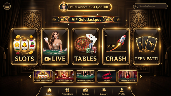 Main screen of betrupees casino page for PK players - 4